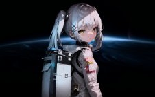 Astronaut Anime Girl