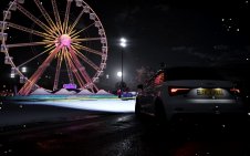 Audi S1 and Ferris wheel