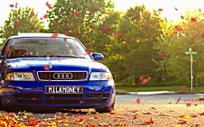 Audi S4 in autumn