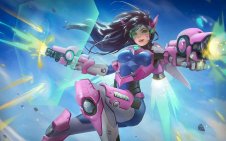 D.Va in High-Flying Jet Suit