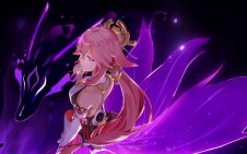 Yae Miko's Enchanting Fox Form