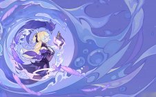 Fischl's Blue Elegance