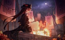 Hu Tao's Dance of Flames