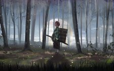 Tanjiro Kamado in Forest