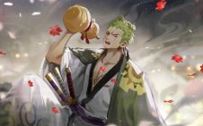Roronoa Zoro in autumn