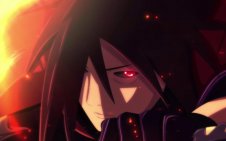 MADARA UCHIHA WITH SHARINGAN