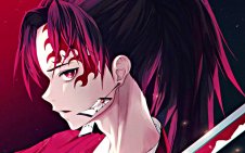 Yoriichi Tsugikuni with katana