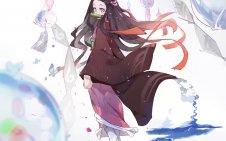 Nezuko's Mysterious pink eyes