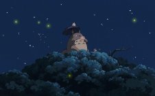 TOTORO ON TOP OF A TREE
