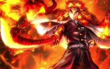 Majestic Flame Hashira rengoku