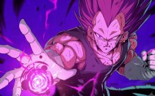 Vegeta's Fiery Power