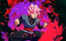 Goku Rose Power Up