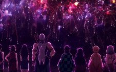 Fireworks in Kimetsu no Yaiba