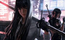 Warrior Girls in City