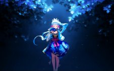 Ayaka's Frosty Elegance