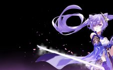 Keqing's Electro Elegance