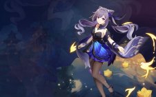 Keqing's Electrifying Elegance