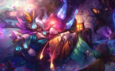 Elderwood Xayah and Rakan (LoL)