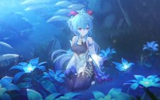 Ganyu's Blue Blossom Haven