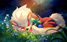 ARCANINE AND ODDISH