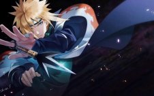 Minato Namikaze Flying