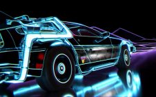Neon-Lit Ride