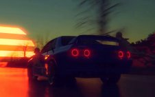 Nissan GTR Retrowave