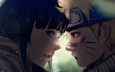 Hinata Hyuga with Naruto
