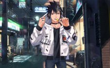 Sasuke Uchiha with Lollipop