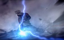 Kakashi Hatake performing the Chidori