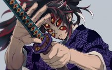 Kokushibo with six eyes