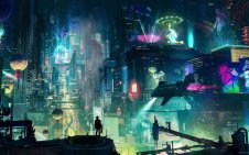 Cyberpunk Tokyo City