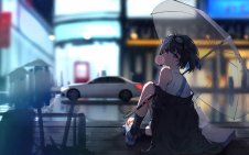 Seele's Rainy Cityscape
