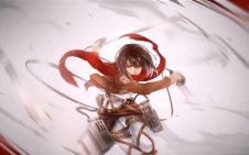 Mikasa Ackerman in Attack on Titan
