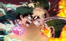 Midoriya against Bakugo