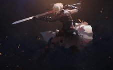Saber Alter: The Darkened Knight of Fate