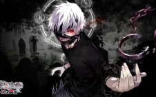Ken Kaneki with a mask on