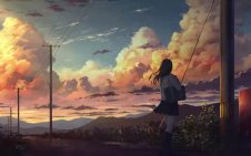 Embracing the Summer Windy Day