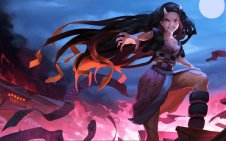 Nezuko Kamado Demonic look