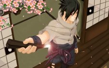 Sasuke with Sword of Kusanagi
