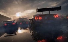 Racing through the Wet Asphalt