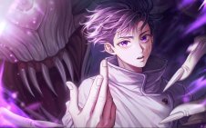 Yuta Okkotsu purple eyes