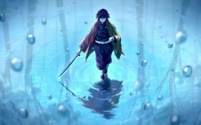 Giyu Tomioka Serene Swordsmanship