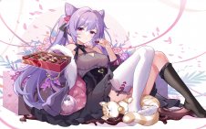 Keqing Delightful Journey with Sweets