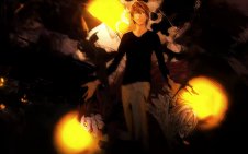 Yagami with Ryuk and Rem