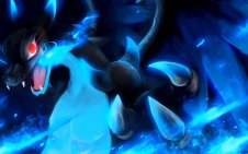 Charizard with Blue Fire