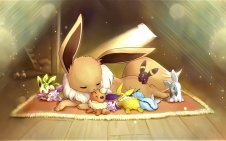 Pokemons Sleeping