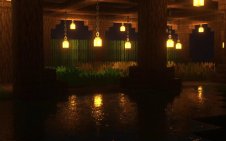 Rainy evening (Minecraft)