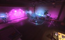 Cyberpunk Gaming Room
