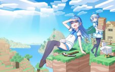 cute girl (Minecraft)